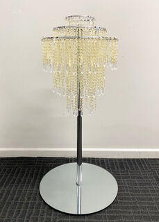 Yellow Chandelier Centrepiece (H: 1m or 0.75cm)