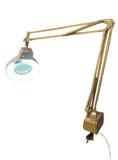 Magnifying Lamp Gold