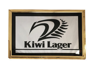 SIGN Small: Kiwi Lager (H: 33cm W: 43cm)
