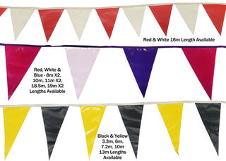 Bunting Assorted Vinyl