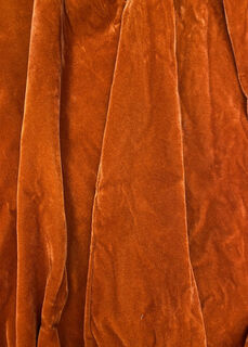 Curtain Copper/Rust Velvet (W: 2.5m x H: 2m)