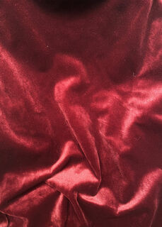 Curtain Red Wine Velvet (W: 2.8m x H: 1.9m)