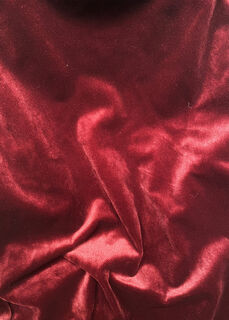Curtain Red Wine Velvet (W: 1.5m x H: 3.9m)