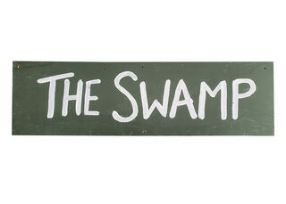 SIGN Small: The Swamp (H: 19cm W: 61cm)