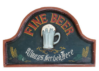 SIGN Small: Fine Beer (H: 40cm W: 60cm)