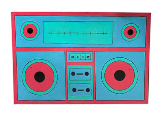 Boom Box Cut-out (H: 0.8m W: 1.2m)