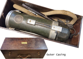 Vacuum #5 Early Electrolux w/ Wooden Box