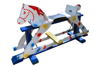 Rocking Horse w/ Wooden Tail