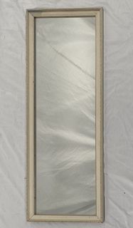 Mirror #29 Rectangular White Frame (H: 118cm x W: 39cm)