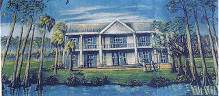 Southern Mansion Backdrop (W: 7.2m x H: 2.8m)