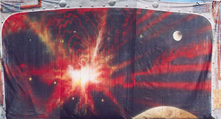 Space Window Backdrop (W: 8m x H: 4m)