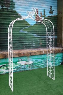 Wedding Arch #2 Narrow Ornate (H: 2.30m x W: 1.20m x D: 0. 45m)