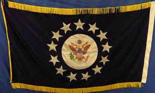 USA Presidential 13 star (1.5m x 0.9m) [mat=polyester]