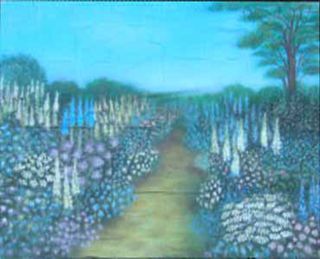 Flower Garden Backdrop (W: 3.7m x H: 3m)