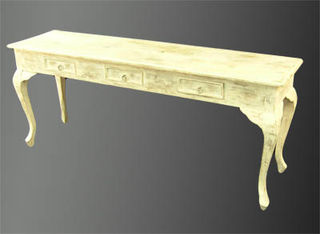 Side Board #008 French Provincal White Washed  (H73cm D48cm W180cm) 2 in stock.
