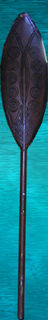 #042 Carved Paddle (L: 2.9m) 