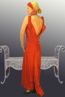 30s Woman in  Red