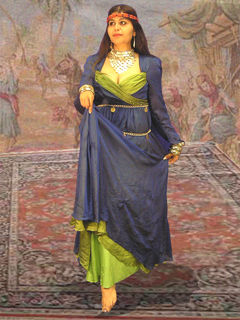 Arabian Princess in Blue