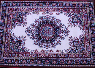 Persian Carpet  Red Cream Blue (1.7 x 1.2) [x=2]