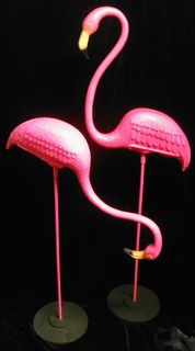 Giant Plastic Flamingo Pink (1.1m  - 1.45m) 4 available