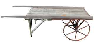 Cart#1 Large Flat With Metal Wheels (L2.5 x H0.6 x W0.9)