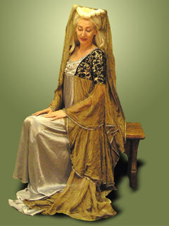 Seated Medieval Lady