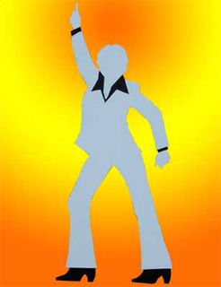 John Travolta Saturday Night Fever Cut-out (H: 1.3m)