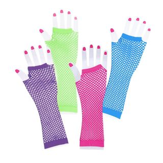 Long Fishnet Gloves Assorted