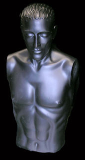 Mannequin #13 Male Silver Torso (0.75m)