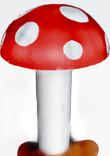 Medium Poly Toadstool (D 46cm x H 50cm) [x=2]