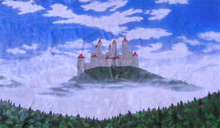 Fairytale Castle Backdrop (W: 6m x H: 3m)