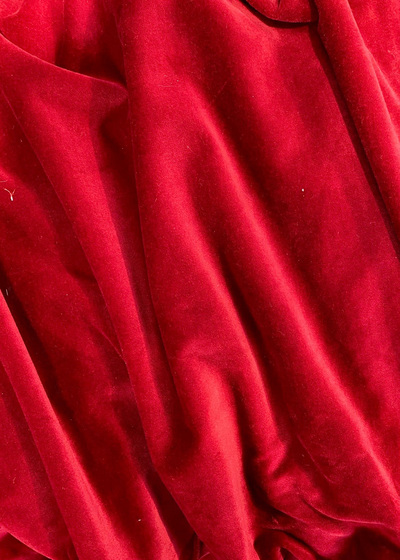Curtain Velvet Red (W: 1m x H: 3m)