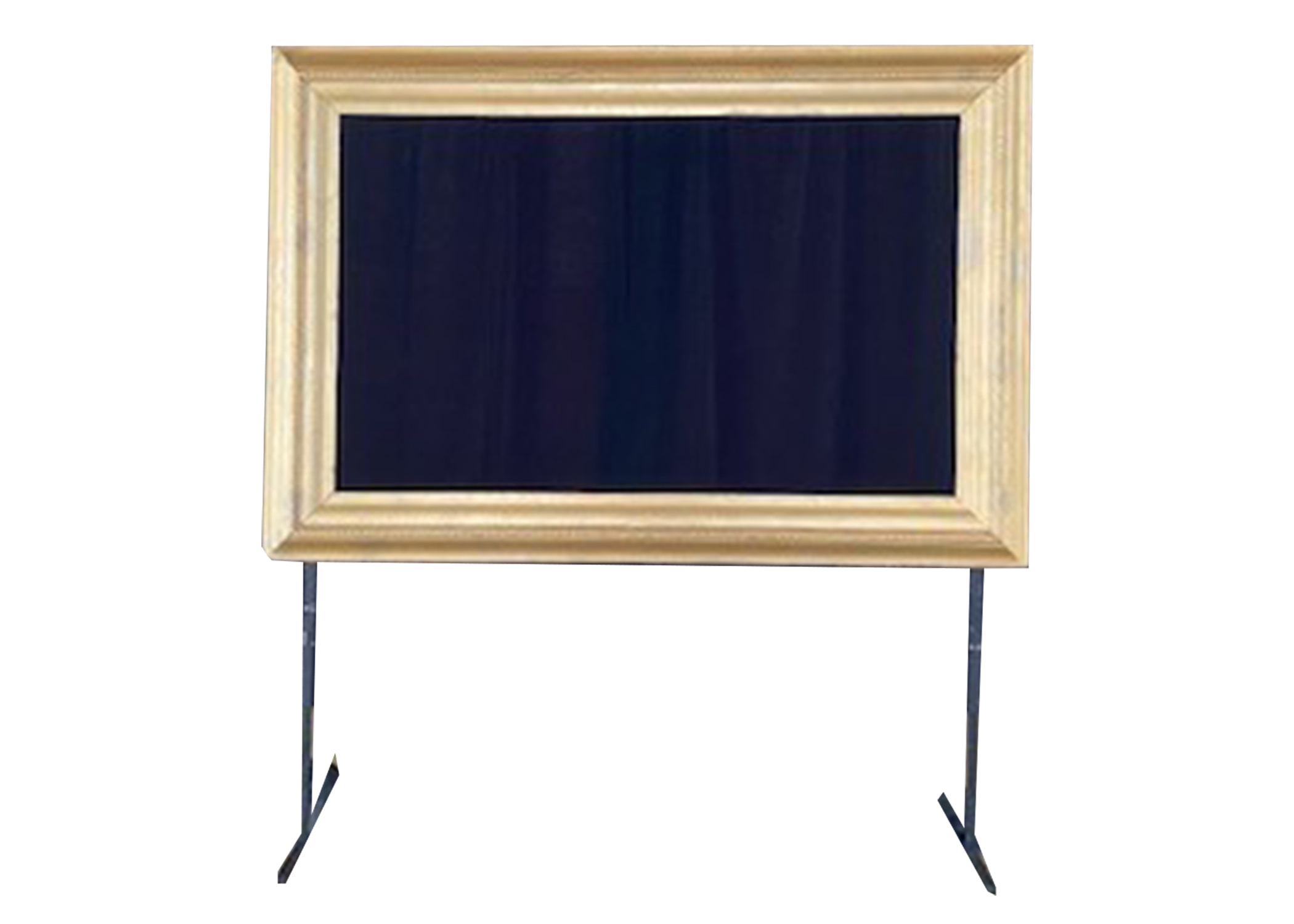 Gold Frame Large w/ Stand (H: 1.4m x W: 2m)