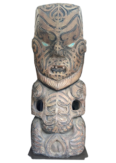 Maori Carving #1 Tahi (H: 3m x W: 1.2m)