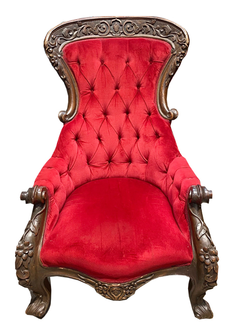Amadeus Throne (H: 123cm x W: 74cm x D: 99cm)