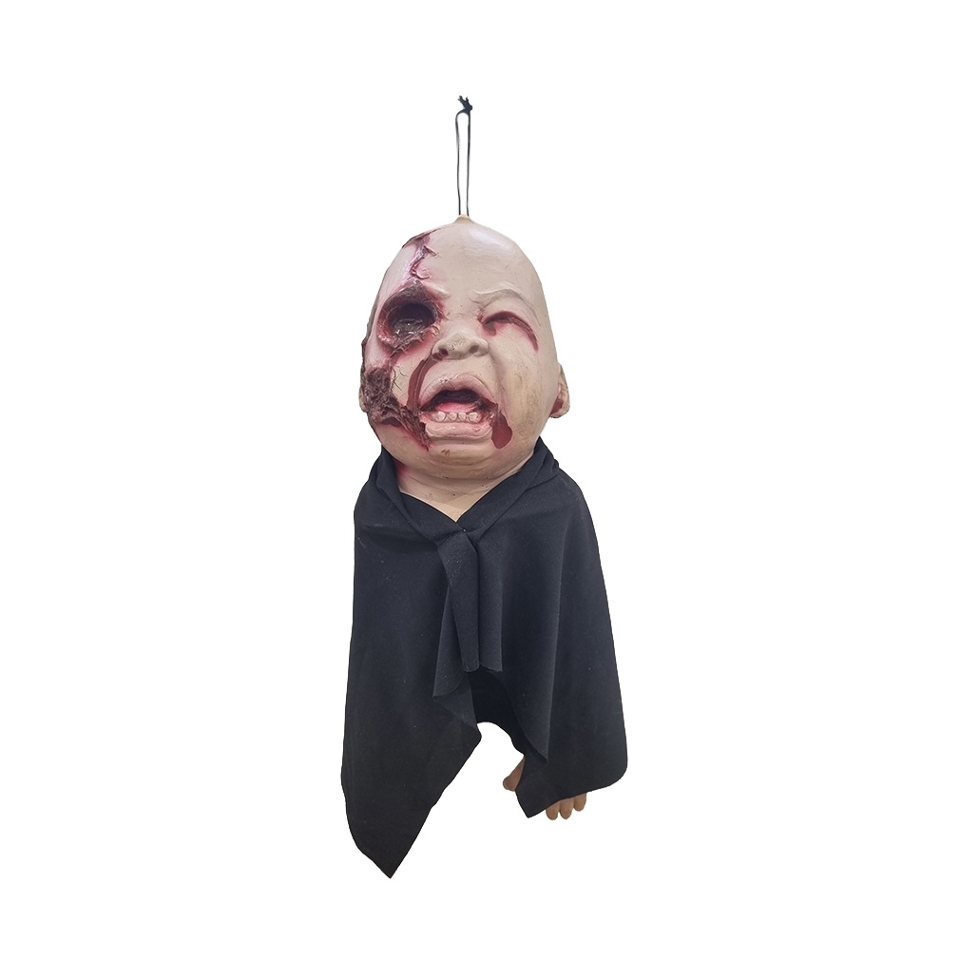 Hanging Zombie Baby - No Eyes (H: 57cm x W: 20cm x D: 18cm)