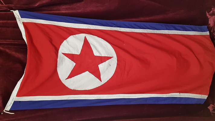 North Korea Flag (1.85m x 0.9m)