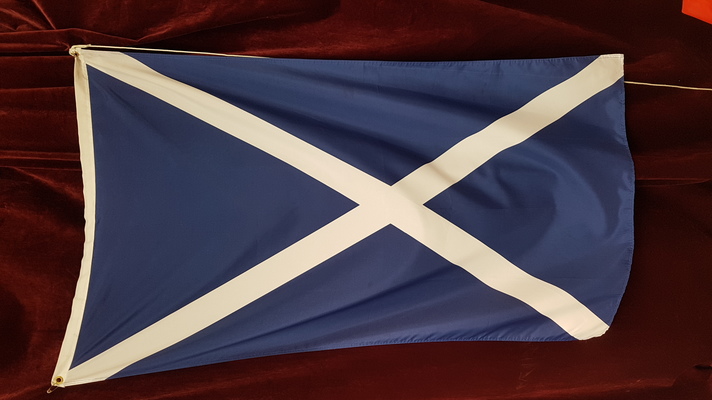 Scotland Cross of Saint Andrew Flag (1.5m x 0.9m)