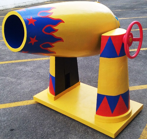 Circus Cannon (1.3m x 1m) - First Scene - NZ’s largest prop & costume