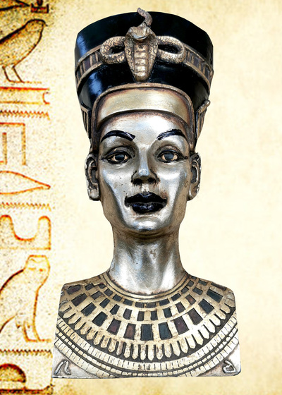 Nefertiti Head - Wall Hung (H: 35cm)
