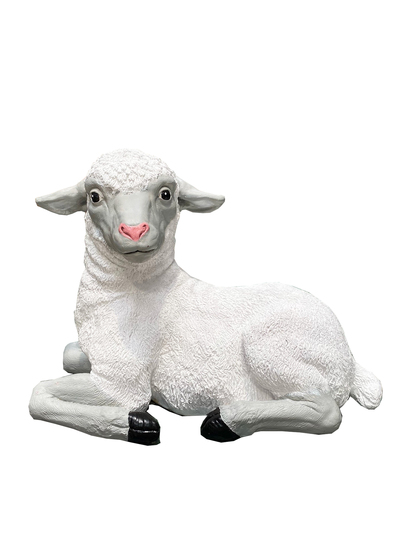 Lamb Lying Down (L: 55cm x H: 45 cm)