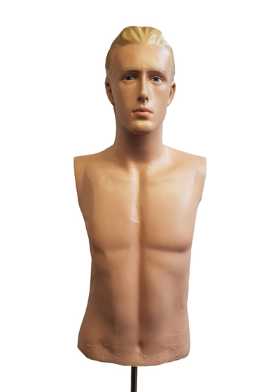 Mannequin #17 Male Torso Realistic (H: 0.78m)