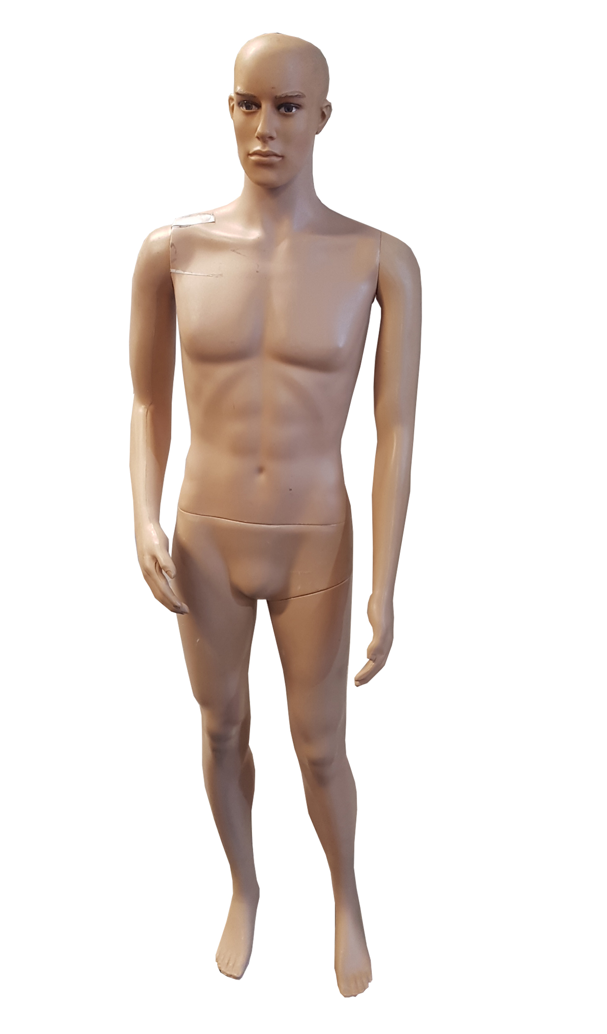 #23 Male Mannequin Full Plastic (H: 1.8m)