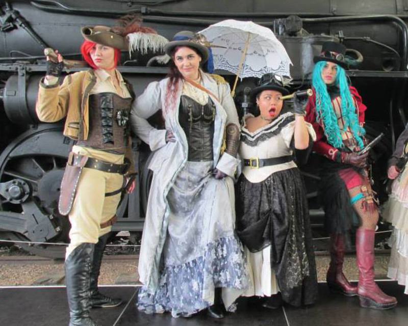 Steampunk Theme - First Scene - NZ's largest prop & costume hire company.