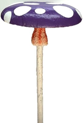 Toadstool Large Purple Top (H: 2m x D: 0.85m)
