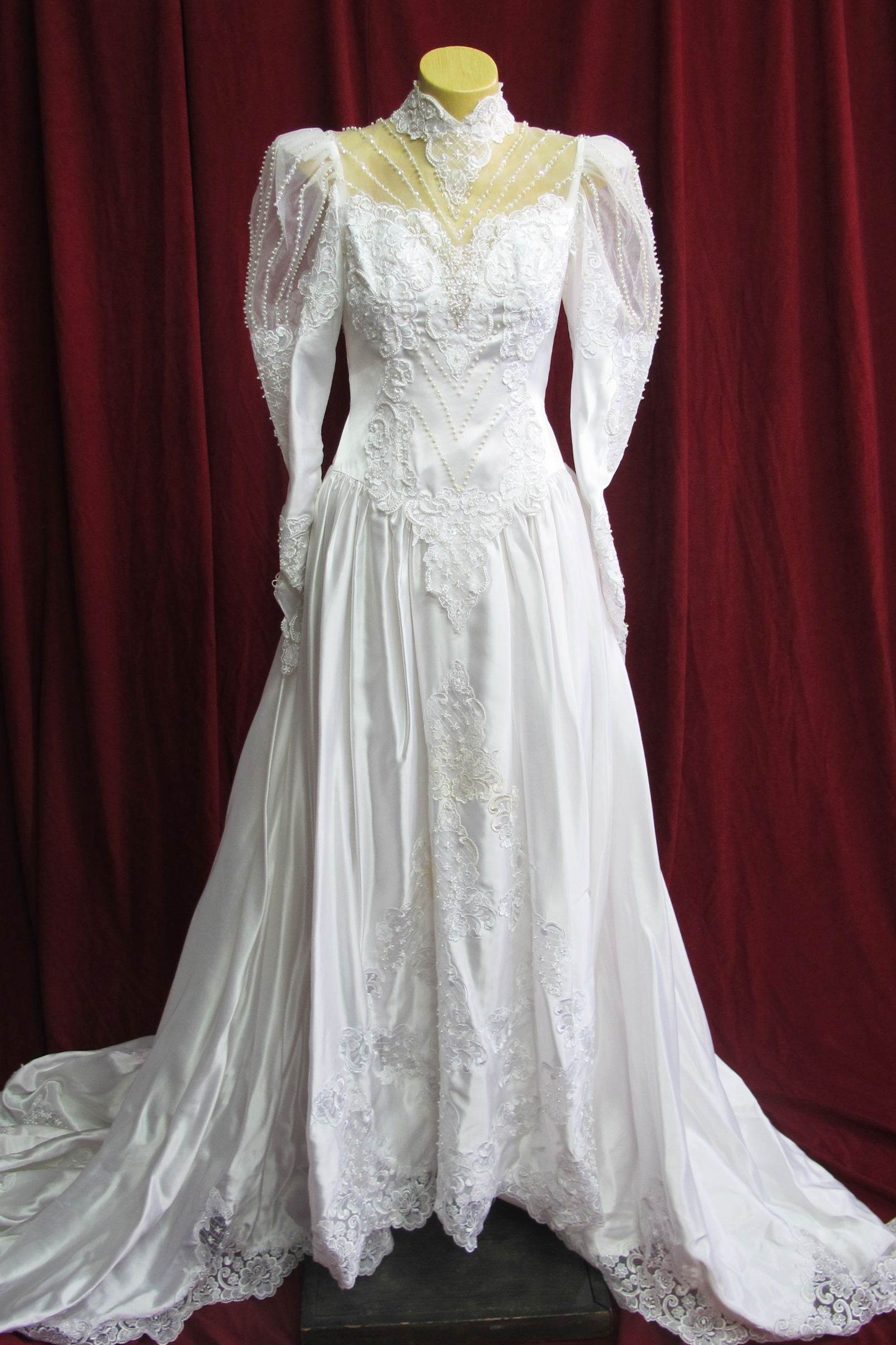 Wedding Dress Victorian Style Sz 8 10 45320124 First Scene Nz S Largest Prop And Costume Hire