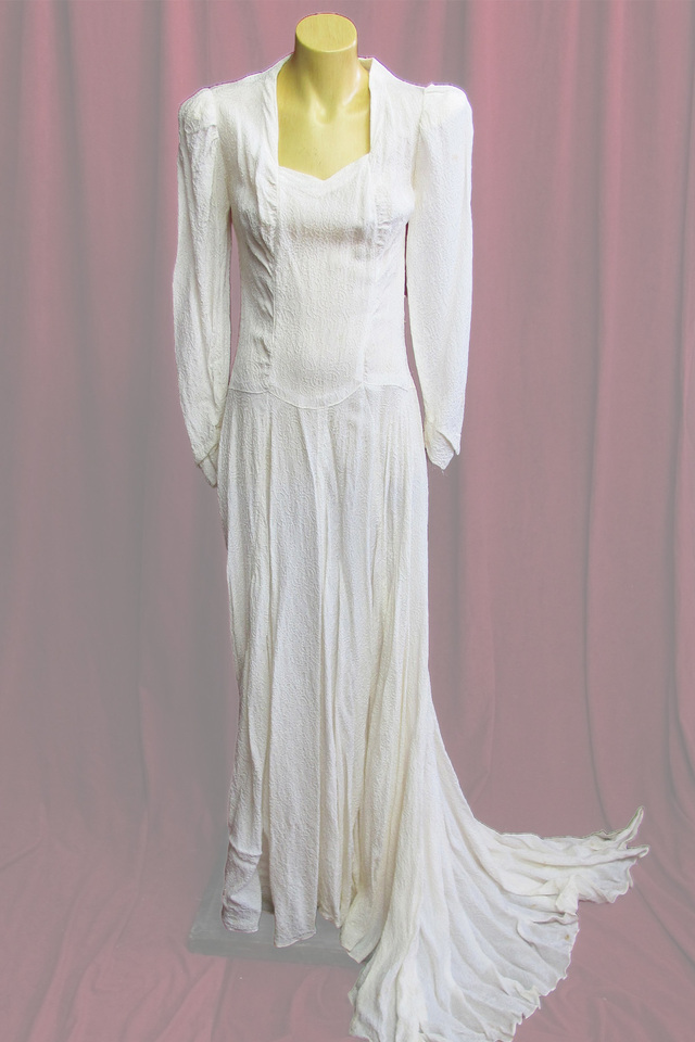 Wedding Dress 1940s Style sz. 8-10 45320358
