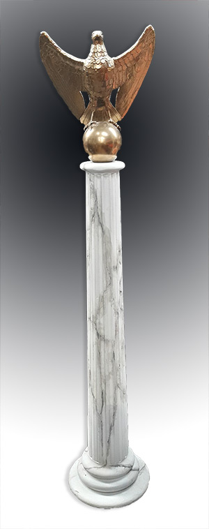 Column (U) Roman Eagle (H: 1.8m)