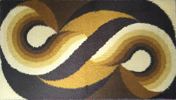 Carpet Swirl Pattern (1.65m x 0.9m)