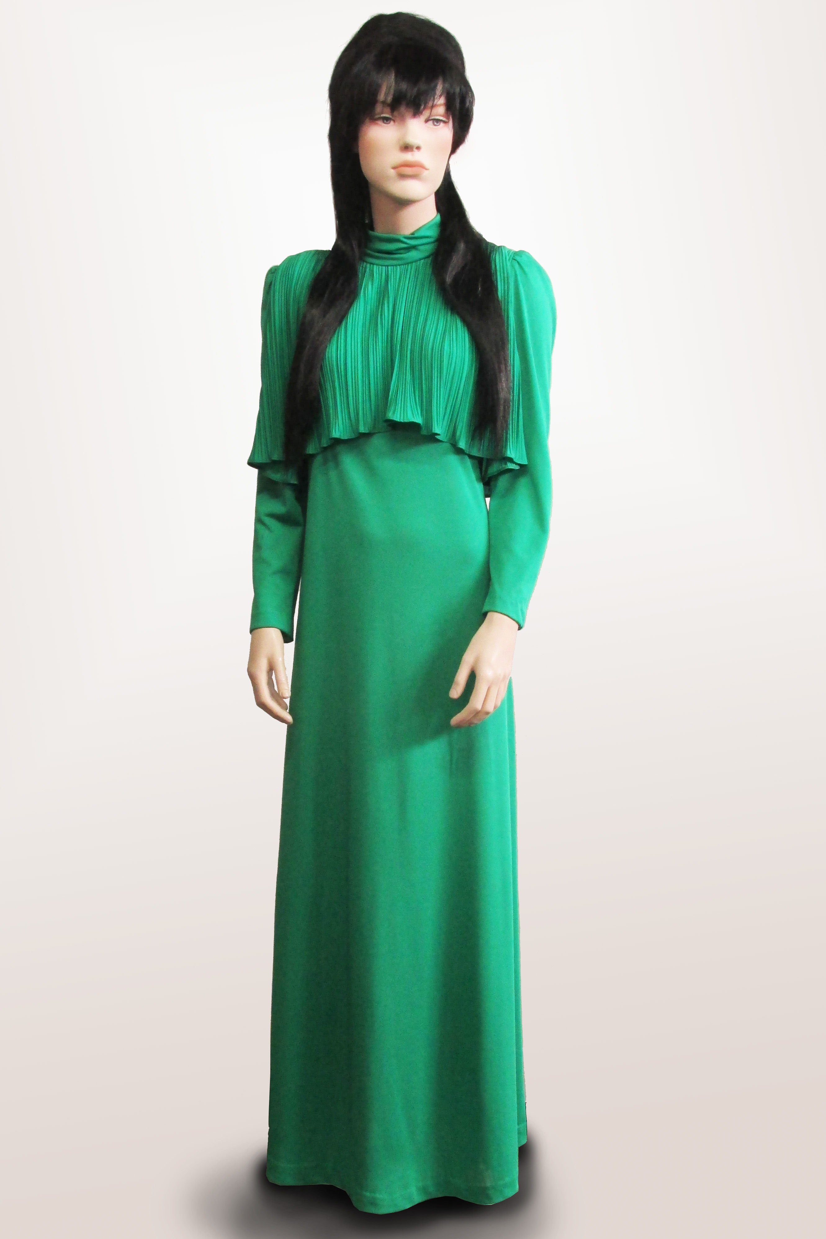 Evening Gown Green 1960s/70s